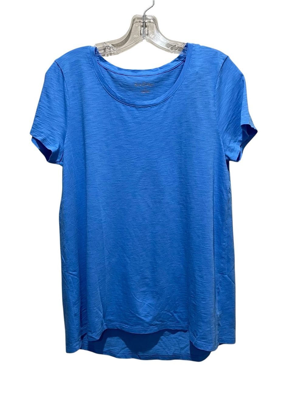 Lilly Pulitzer Etta Scoop Neck Tee Boca Blue Women’s Size Medium Pima Cotton NWT